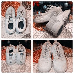 Jordan 12 Retro Low Wolf Grey 👟🖤